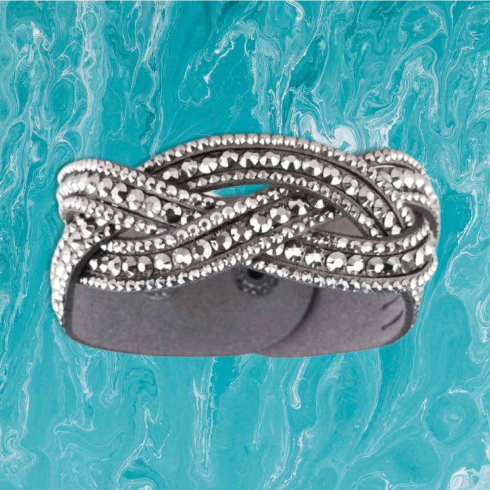 Paparazzi Bring On The Bling Bracelet in Silver